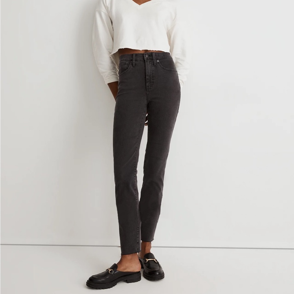 Stovepipe Jeans in Banberry Wash: Raw-Hem Edition, size 26